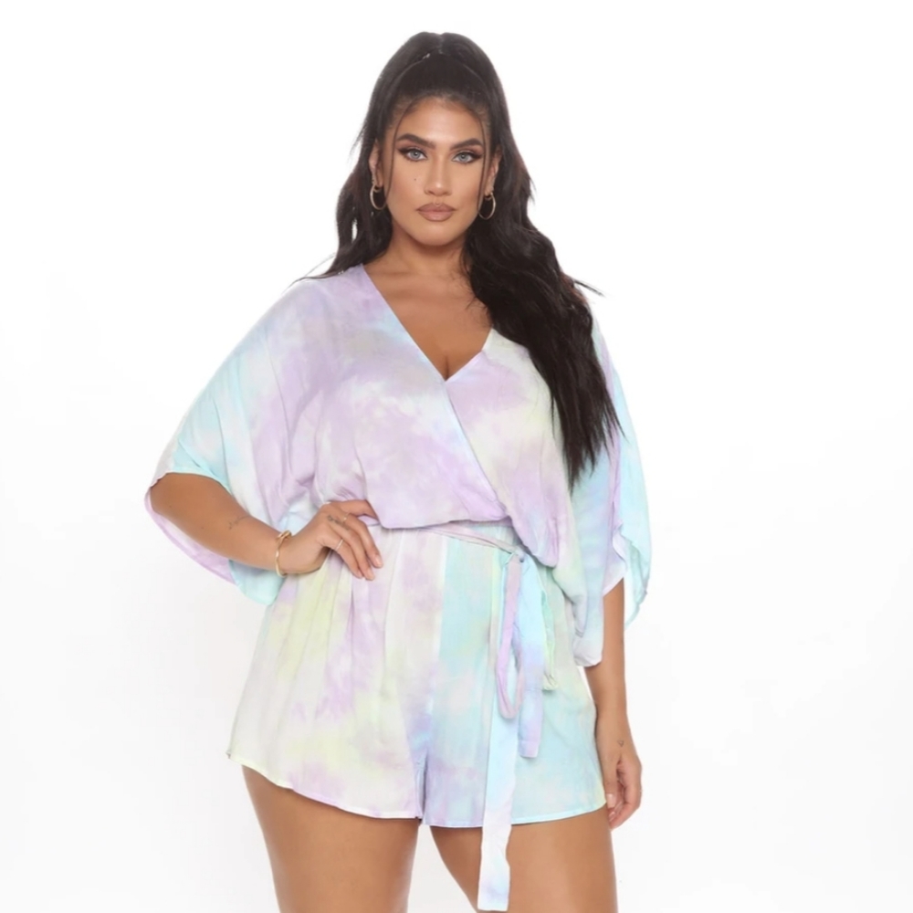 Tye dye romper